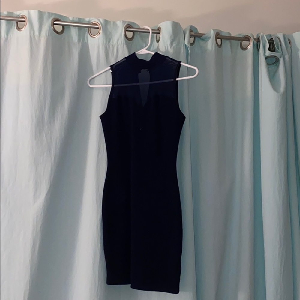 Navy blue dress